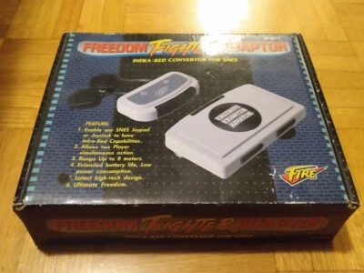 Freedom Fighter Adaptor Super Nintendo SNES Adapter Infra-Red Converter Wireless - Image 1 of 3