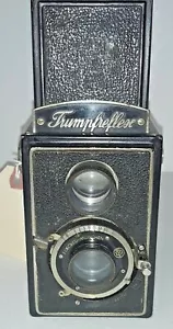 ** 1940 Trumpfreflex TLR 120 film Camera Richter Reflecta sears f/3.5 1:3.5 73mm - Picture 1 of 12