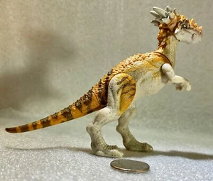 Mattel Jurassic World Dinosauro Dracorex Dino Rivals Attack Pack Figura Marrone - Foto 1 di 12