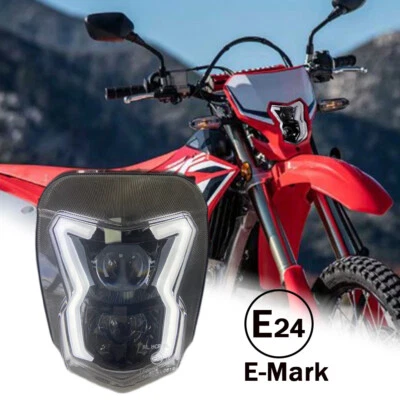 Faro LED Play and Play alto bajo DRL para Honda CRF450RX CRF450L 2019-2023 Foto 1 de 4
