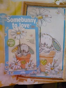 Neu kleines DMC Somebunny to Love with Daisy gezähltes Kreuzstich-Set - Bild 1 von 4