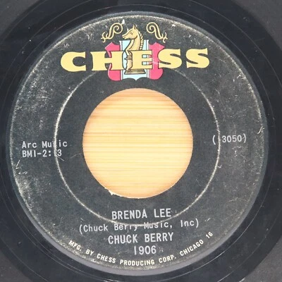 CHUCK BERRY - BRENDA LEE / YOU NEVER CAN TELL - R&B SOUL 45 CHESS - Image 1 of 2