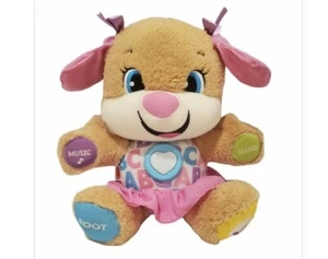 Fisher Price Laugh and Learn Interactive Plush Puppy Sis Tested Working - Picture 1 of 3