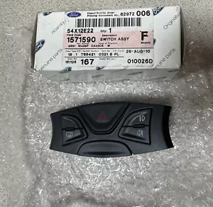 Ford Ka MK1 08-16 Hazard Warning Switch 1571590 9S5115A287CA - Picture 1 of 6