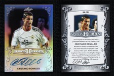 2017 Leaf Metal Sports Heroes Cristiano Ronaldo #BA-CR1 Auto