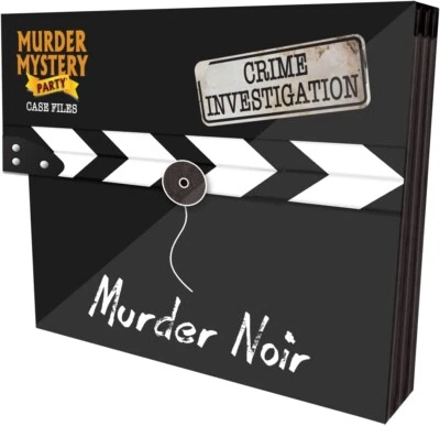 Murder Mystery Case File Party Game Murder Noir Crime Investigation - Image 1 of 4