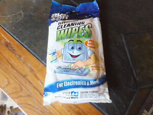 Blow Off Electronic Cleaning Wipes,Anti-Static, Fast Dry, Safe on Screens 44