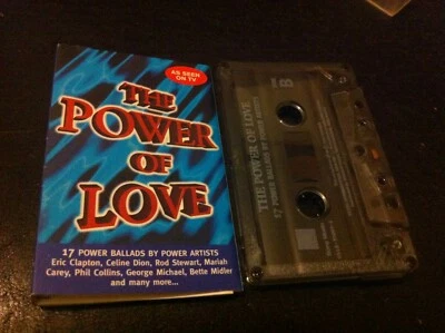 The Power Of Love Cassette 17 ballads George Michael Mariah Carey Foreigner HTF - Image 1 of 4