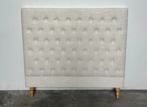 Buttoned Double Headboard - Picture 1 of 3