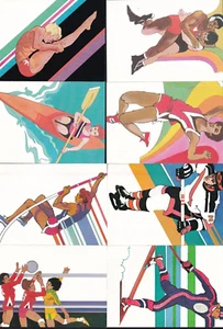 ODZ&USCARD 16 MNH POSTAL CARDS 1984 OLYMPIC GAMES ROBERT PEAK SEE ALL SCANS 537 - Picture 1 of 3