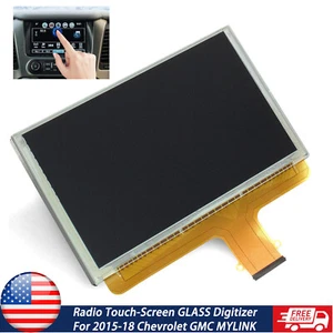 REPLACEMENT Radio Touch-Screen GLASS Digitizer For 2015-18 Chevrolet GMC MYLINK - Imagen 1 de 7