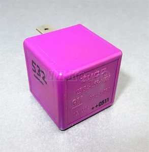 532-Vauxhall Opel 95-05 Carburant Pompe Violet Relais 90464759 Tyco - Picture 1 of 5