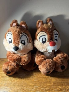 Disney Parks Set of 2 Chip and Dale Chipmunks plush, 12" - Picture 1 of 11