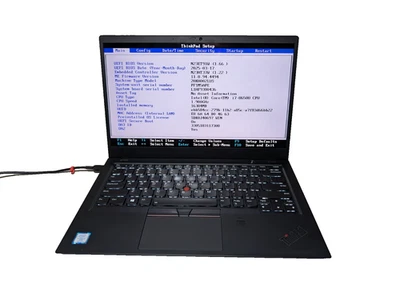 Read! Lenovo X1 Carbon 6th Gen — i7-8650U • 16GB RAM • No SSD • WQHD HDR Display - Image 1 of 4