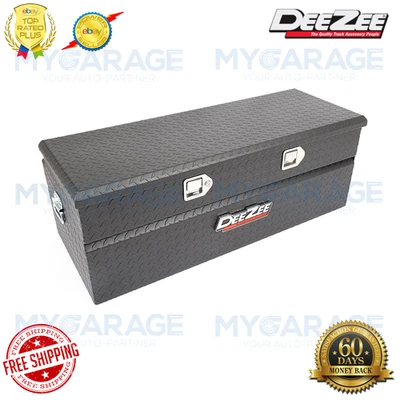 Caja de herramientas utilitaria con mango de paleta de tapa única etiqueta roja Dee Zee DZ8546TB Foto 1 de 4