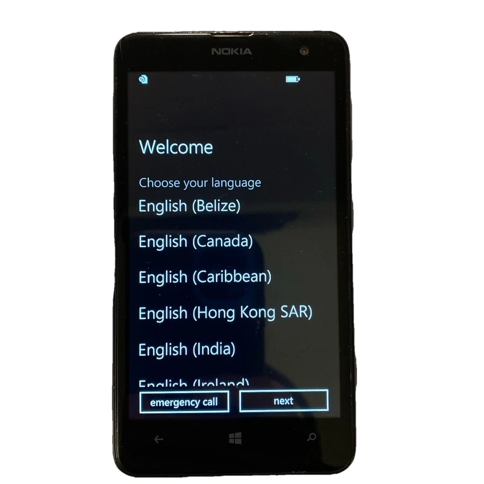 Smartphone Nokia Lumia 625 Negro Reino Unido Red O2, 8GB 4.7" 5MP Windows  Foto 1 de 4