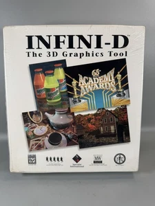Infini-D Strumento Grafica 3D Software Vintage (1994) Mac Nuovo Scatola Sigillata - Foto 1 di 12
