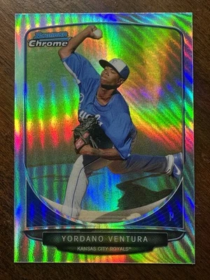 YORDANO VENTURA 2013 Bowman Chrome Top Prospect 反光卡 #TP-21 - 皇家 — 第 1/2 张图片