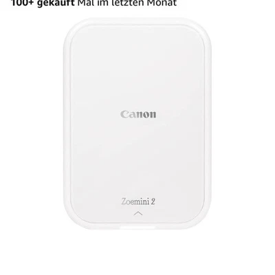 Canon Zoemini 2 perlweiß Mini Fotodrucker mobil tragbar unterwegs Hosentasche - Bild 1 von 4