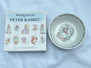Wedgwood Etruria & Barlaston Peter Rabbit 15cm Bowl Beatrix Potter - Picture 1 of 7