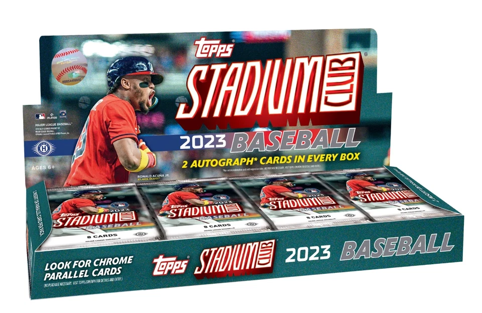 2023 Topps Stadium Club Baseball Hobby Box - Image 1 of 1