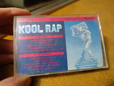 Kool Rap Cassette Tape 1988 Priority Records Ice-T, Eazy E, Public Enemy RARE - Image 1 of 4