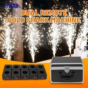 PAIDUN 10 Wunderkerzensockel Mini Kaltfunkenmaschine Romantisch Feuerwerk Flammeneffekt - Bild 1 von 8