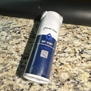GLACIER FRESH GF-XWF Refrigerator Ice & Water Filter 1 Pack New Sealed Package - Picture 1 of 3