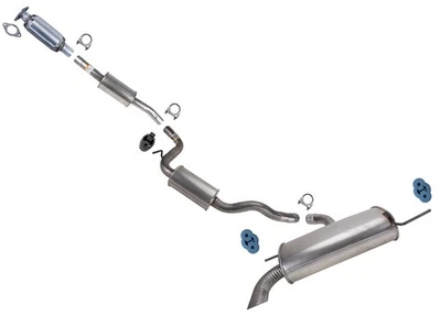 Преобразователь резонатор трубы задние глушители выхлопная система подходит для Ford C-Max 2013-2018 - Изображение 1 из 4