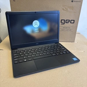 GeoBook 2E 12.5" Laptop Celeron N3450 1.10 GHz / 64GB eMMc/4GB Ram - Picture 1 of 3