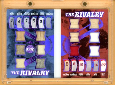 2025 Leaf Bronx Legacy Ruth/Gehrig/Mantle/DiMaggio/Maris/McCarthy 12 RELICS #2/8 - Image 1 of 3