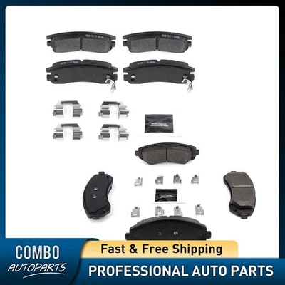 New Front Rear Disc Brake Pad Set for 2002-2004 Chevrolet Venture - Image 1 of 4