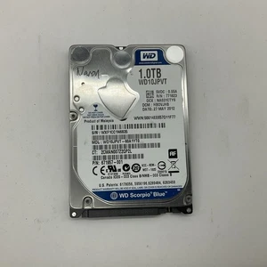 Western Digital 1TB WD10JPVT-60A1YT0 SATA Laptop Hard Drive Tested Data Wiped - Picture 1 of 8