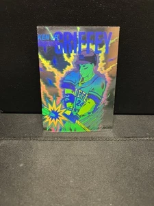 1992 Arena Holograms KEN GRIFFEY Jr #3 SEATTLE BENT LOOK AT IMAGES DESCRIPTION - Picture 1 of 10