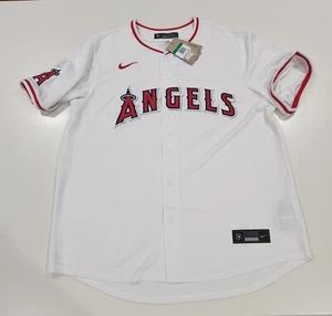 ANGELS|Nike Dri-Fit Men's Limited Blank Home Jersey|Size XL|Authentic MLB w/Tags - Picture 1 of 7