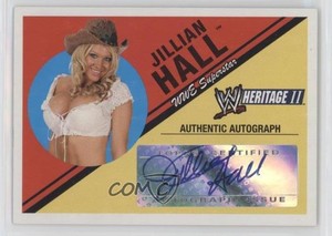 2006 Topps Heritage II WWE Auto Jillian Hall Auto