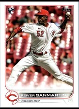 2022 Topps #619 Reiver Sanmartin Near mint or better