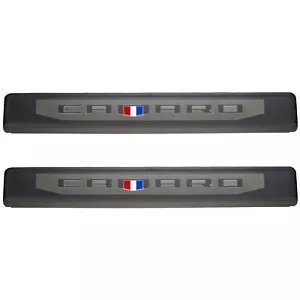 OEM NEW Illuminated Door Sill Skid Plates w/Camaro Logo 16-23 Chevrolet 84127637 - Picture 1 of 7