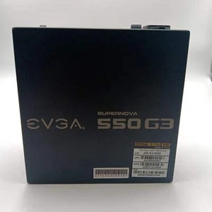 EVGA SuperNova 550 G3 220-G3-0550 80 Plus Gold 550W Fully Modular Power Supply - Picture 1 of 6
