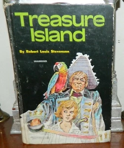TREASURE ISLAND by Robert Louis Stevenson Unabridged Illustrateted by David 1971 - Picture 1 of 5