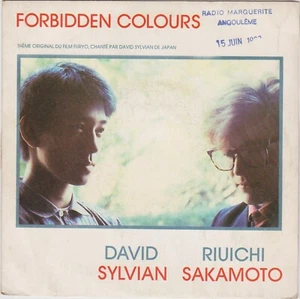 BOF FORBIDDEN COLOURS DAVID SYLVIAN RIUCHI SAKAMOTO FRENCH 45 SINGLE OST - Picture 1 of 1