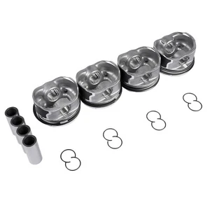 4Pcs Pistons & Rings Kit for Chevy Camaro Equinox Malibu Traverse 2.0L 2013-2020 - Picture 1 of 9