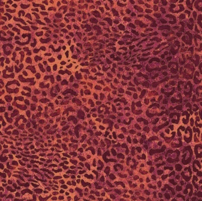 Northcott - 珠光野生事物 - 猎豹带金属金 - 芙蓉,BTY — 第 1/4 张图片