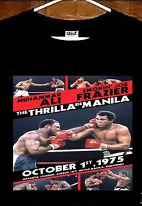 Maglietta The Thrilla In Manila Joe Frazier vs Muhammad Ali - Foto 1 di 1