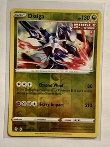 2021 Pokemon Sword & Shield Evolving Skies Dialga Card Reverse Holo 112/203 NM/M - Bild 1 von 2