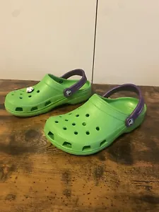 Crocs Classic Clog Slip On Sandals Lime Green Unisex M 3 / W 5 - Picture 1 of 6