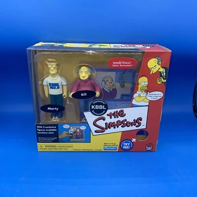 Los Simpson: entorno interactivo KBBL, Marty & Bill - Playmates - NUEVO #2 Foto 1 de 4