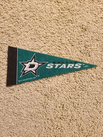 NHL Playoffs Dallas Stars NHL Hockey Team Mini 9" Souvenir Felt Pennant Flag NEW Cover
