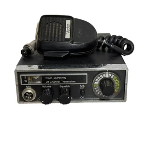 JCPenny Pinto 23 Channel Transceiver Radio/Vector Mic Model 981-6210 Japan - Picture 1 of 8