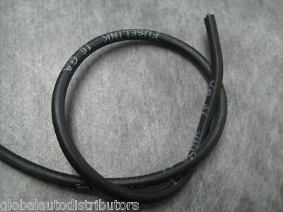 Cable de enlace fusible calibre 16 - 6 pulgadas de longitud - Hecho en EE. UU. - ¡Envío rápido! Foto 1 de 4